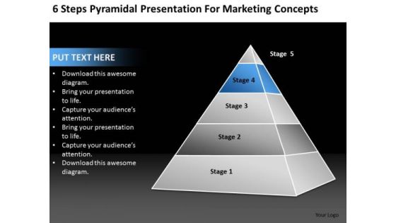 Presentation For Innovative Marketing Concepts Ppt Business Plan PowerPoint Slides