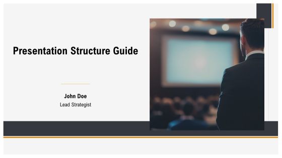 Presentation Structure Guide PPT Sample AT