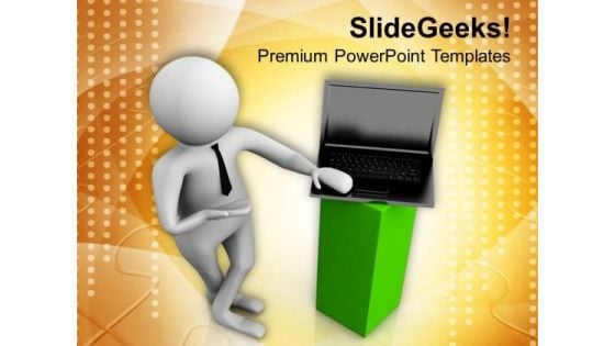 Presenting Business Results Online PowerPoint Templates Ppt Backgrounds For Slides 0713