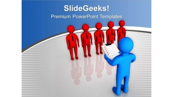 Presenting Report And Feedback Business Concept PowerPoint Templates Ppt Backgrounds For Slides 0413