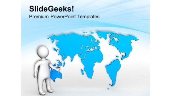 Presenting World Map Business Concept PowerPoint Templates Ppt Backgrounds For Slides 0513