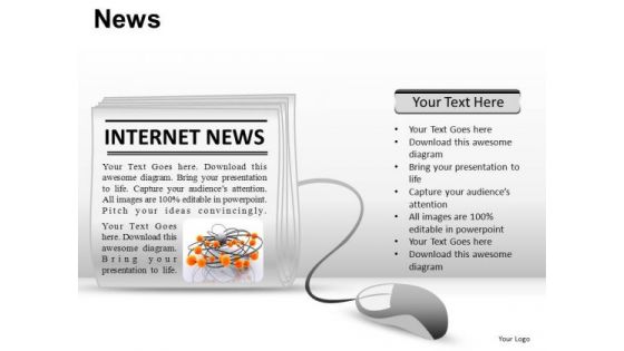 Press News PowerPoint Slides And Ppt Diagram Templates