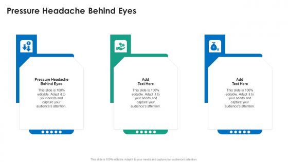 Pressure Headache Behind Eyes In Powerpoint And Google Slides Cpb