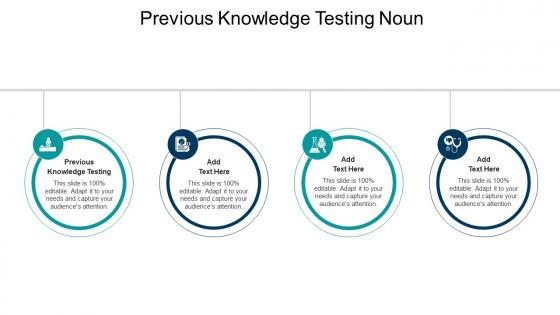 Previous Knowledge Testing Noun In Powerpoint And Google Slides Cpb