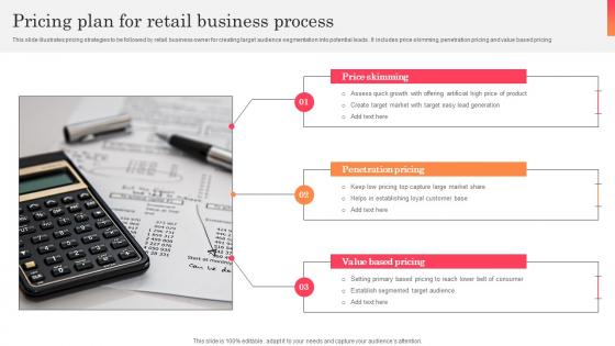 Pricing Plan For Retail Business Process Guidelines Pdf