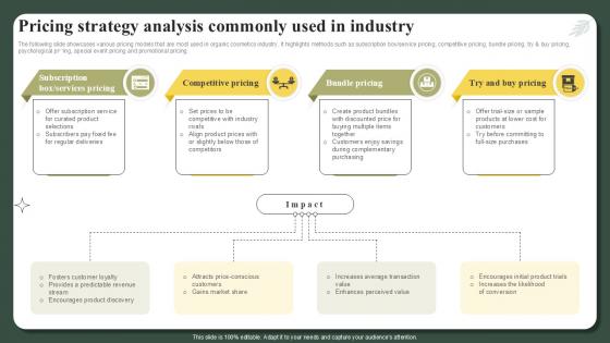 Pricing Strategy Analysis Commonly Used In Industry Successful Launch Ppt Presentation Pricing Strategy Analysis Commonly Used In Industry Successful Launch Ppt Presentation