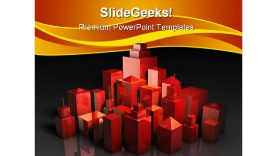 Prime Property Construction PowerPoint Templates And PowerPoint Backgrounds 0711