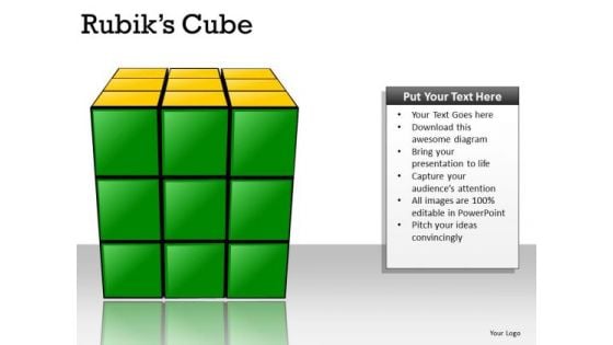 Problem Rubiks Cube PowerPoint Slides And Ppt Diagram Templates