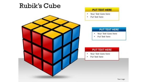 Problem Solved Solution Rubiks Cube PowerPoint Slides And Ppt Diagram Templates