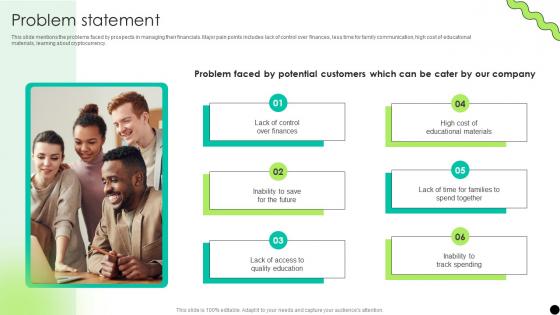 Problem Statement Digital Payment Platform Pitch Deck Problem Statement Digital Payment Platform Pitch Deck