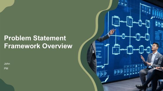 Problem Statement Framework Overview PPT Example AT