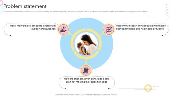 Problem Statement Maternity Support Platform Pitch Deck