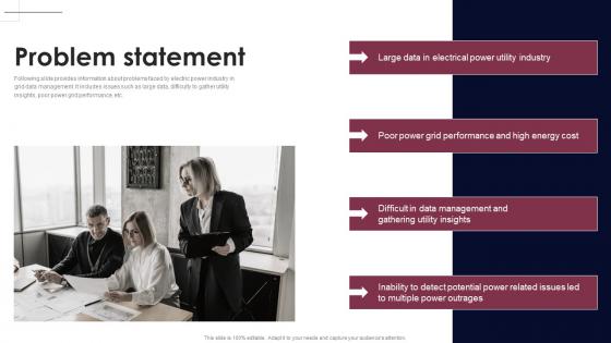 Problem Statement Smart Grid Analytics Investor Fund Raising Inspiration PDF Problem Statement Smart Grid Analytics Investor Fund Raising Inspiration PDF