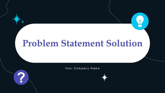 Problem Statement Solution Powerpoint Presentation Slides Slide02
