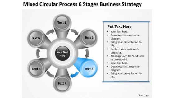 Process 6 Stages Business Planning Strategy Ppt Sales PowerPoint Templates