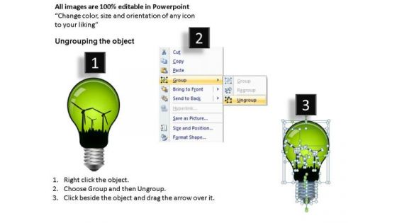 Process And Flows Green Technology Icons PowerPoint Slides And Ppt Diagram Templates