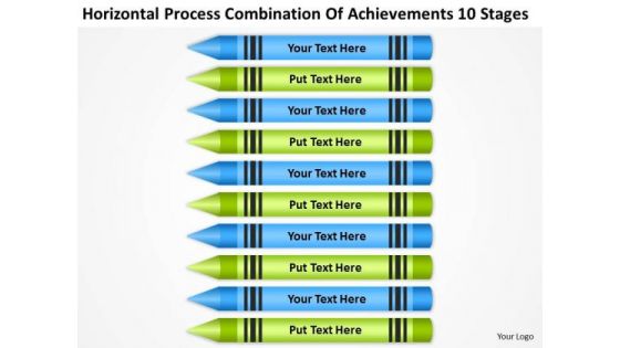 Process Combination Of Acheivements 10 Stages Ppt Business Plans Made Easy PowerPoint Templates