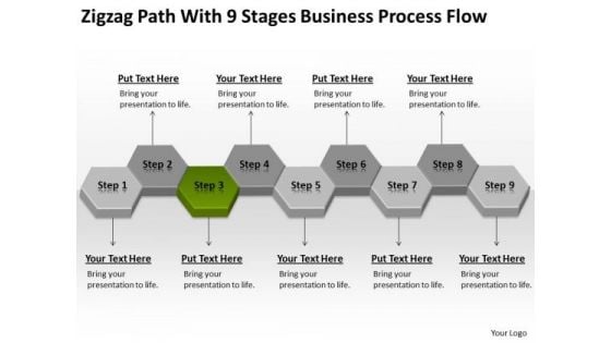 Process Flow Ppt 3 Non Emergency Medical Transportation Business Plan PowerPoint Templates