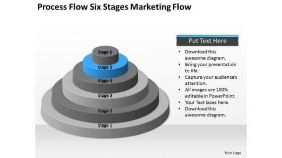 Process Flow Six Stages Marketing Ppt Business Continuity Plan Sample PowerPoint Templates