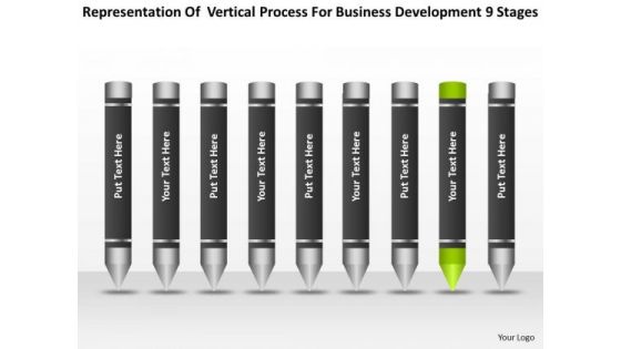 Process For Business Development 9 Stages Ppt Creating Plan PowerPoint Slides