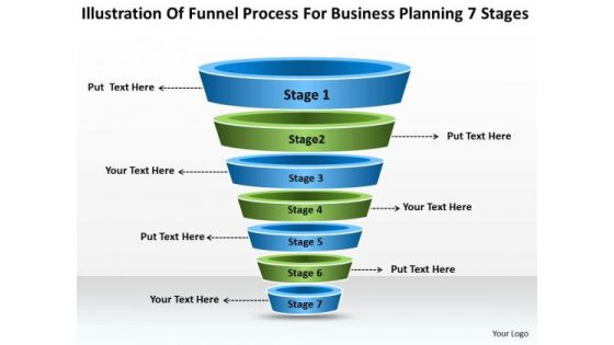 Process For Business Planning 7 Stages Ppt PowerPoint Slides