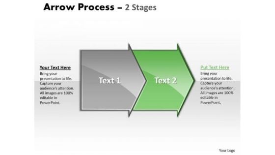 Process Ppt Theme Horizontal Illustration Through Shapes Arrows PowerPoint 3 Graphic