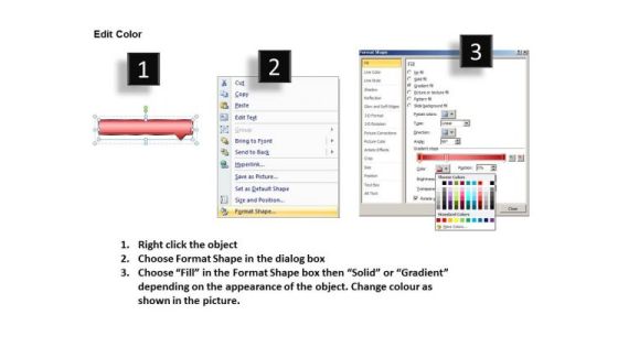 Process Ppt Theme Linear Using 2 Bubble Shapes Arrows PowerPoint Image Slide03
