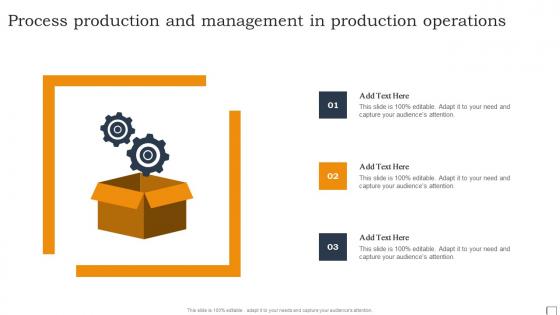 Process Production And Management In Production Operations Formats Pdf