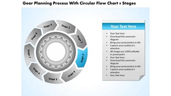 Process With Circular Flow Chart 9 Stages Short Business Plan Example PowerPoint Slides Process With Circular Flow Chart 9 Stages Short Business Plan Example PowerPoint Slides