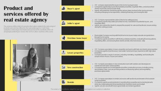 Product And Services Offered By Real Estate Agency Business Plan Go To Market Strategy Slides Pdf Product And Services Offered By Real Estate Agency Business Plan Go To Market Strategy Slides Pdf