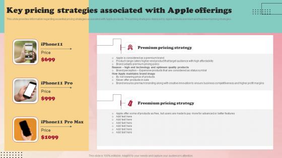 Product Branding Strategy Of Apple Key Pricing Strategies Associated With Formats Pdf