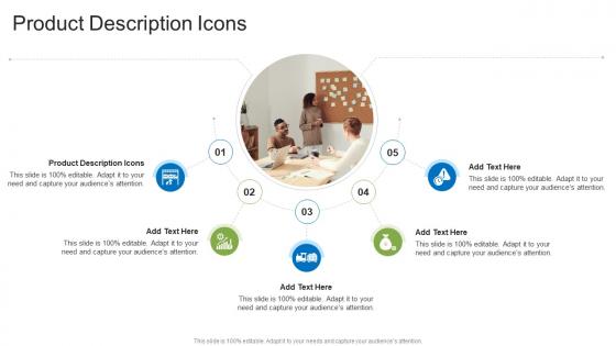 Product Description Icons In Powerpoint And Google Slides Cpb