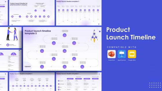 Product Launch Timeline Powerpoint Presentation Slide