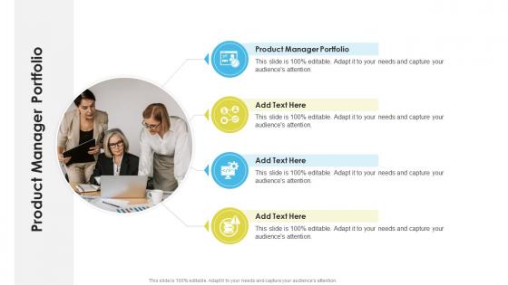 Product Manager Portfolio In Powerpoint And Google Slides Cpb