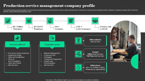 Production Service Management Company Profile Microsoft Pdf Production Service Management Company Profile Microsoft Pdf