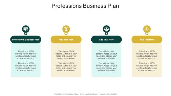 Professions Business Plan In Powerpoint And Google Slides Cpb