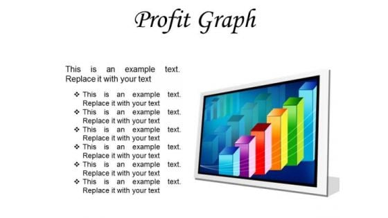 Profit Graph Business PowerPoint Presentation Slides F