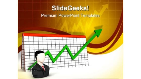 Profit Graph Business PowerPoint Templates And PowerPoint Backgrounds 0811