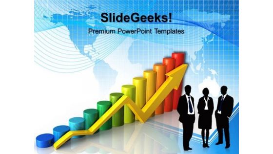 Profit Graph Business PowerPoint Templates And PowerPoint Themes 0512