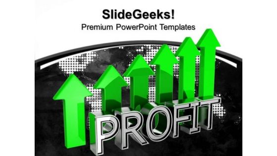 Profit Graph Business PowerPoint Templates And PowerPoint Themes 0912