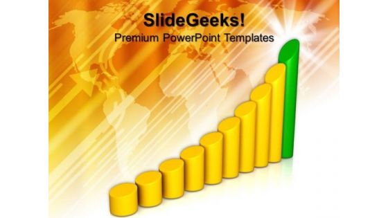 Profit Graph Success PowerPoint Templates And PowerPoint Themes 0812