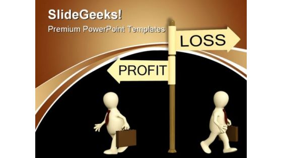 Profit Loss Business PowerPoint Templates And PowerPoint Backgrounds 0611