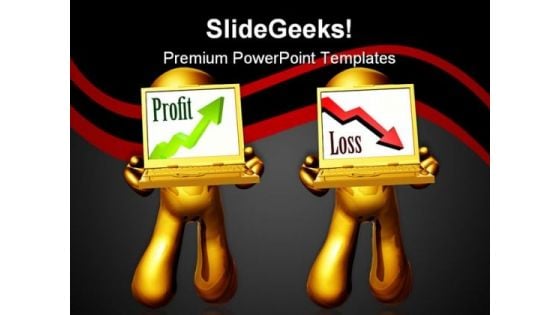 Profit Or Loss Business PowerPoint Templates And PowerPoint Backgrounds 0611