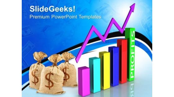 Profits Bar Business PowerPoint Templates And PowerPoint Themes 0712