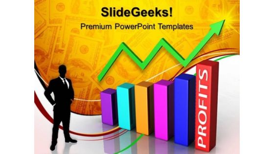 Profits Bar Chart Finance PowerPoint Templates And PowerPoint Themes 0612