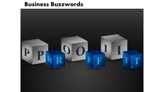 Profits Building Blocks PowerPoint Ppt Templates