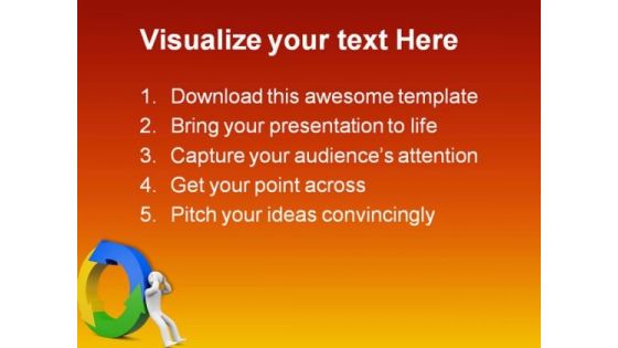 Progress Or Changes Metaphor PowerPoint Themes And PowerPoint Slides 0411