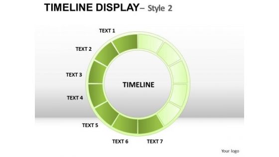 Progress Timeline Display PowerPoint Slides And Ppt Diagram Templates