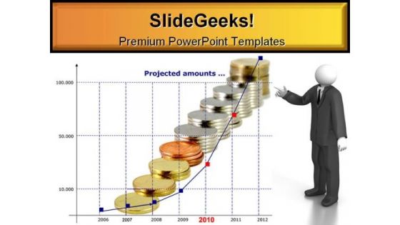 Project Amounts Business PowerPoint Template 0610