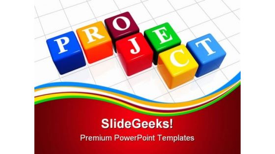 Project Business PowerPoint Templates And PowerPoint Backgrounds 0811